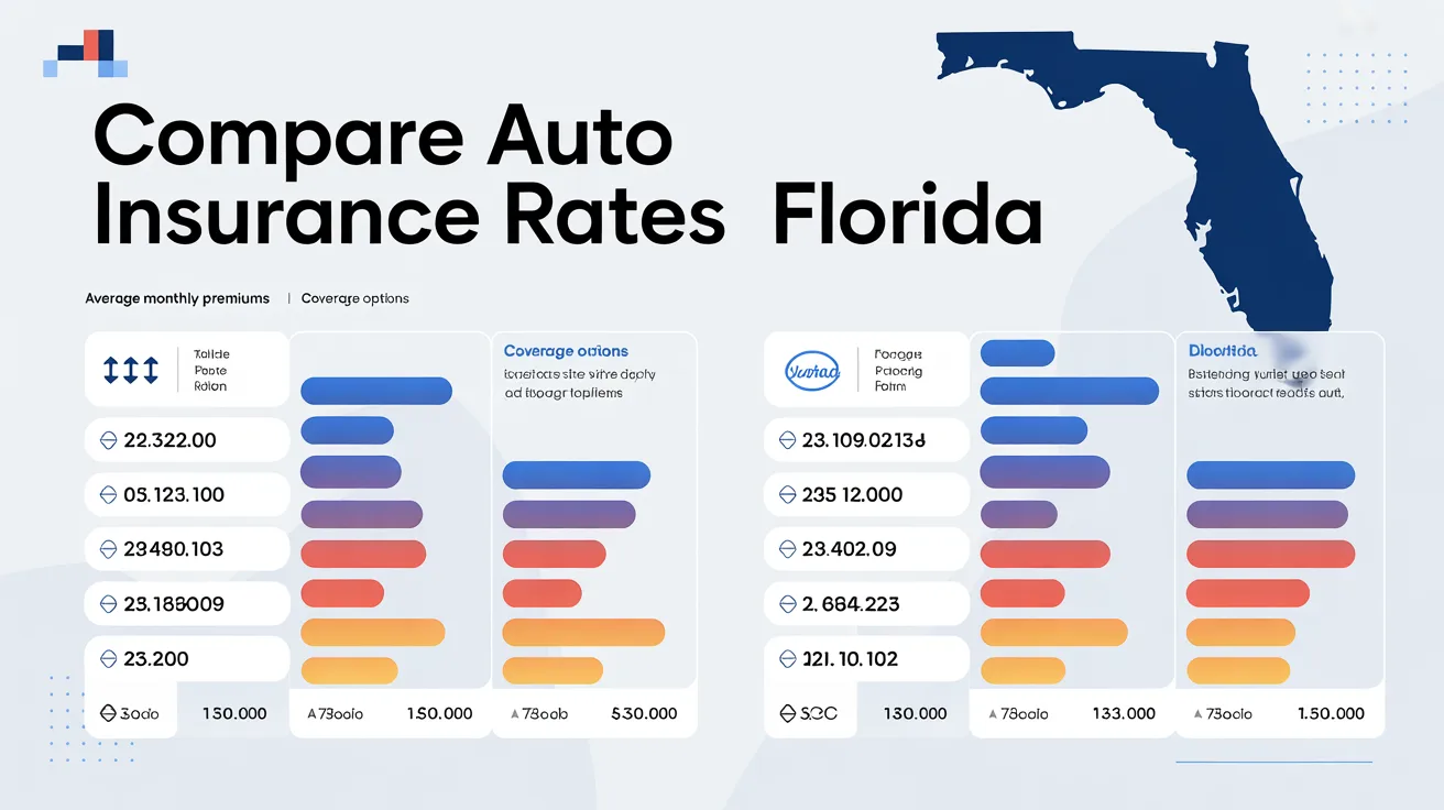 Compare auto insurance rates in Florida بسهولة. Discover affordable coverage, compare top providers, and save money with the best insurance deals online.